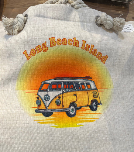 Tote bag with Rope handle-Van
