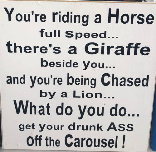 Carousel sign