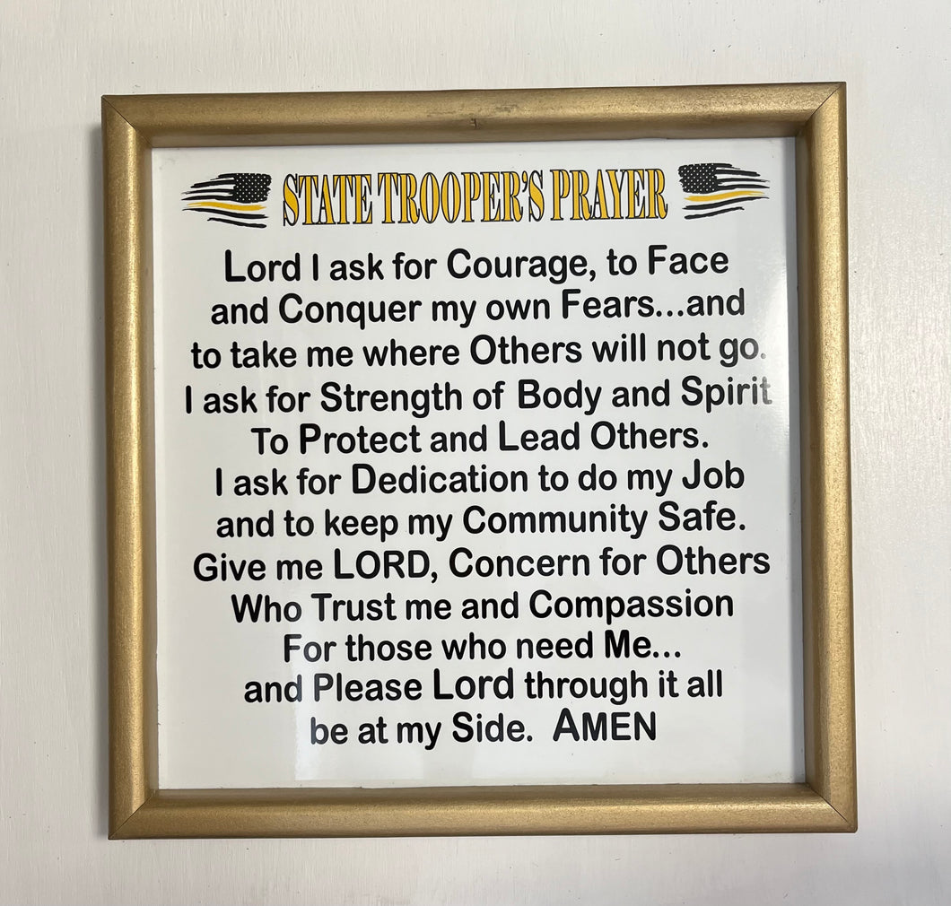 State Troopers Prayer