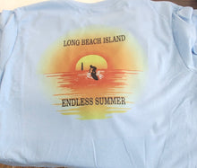 Load image into Gallery viewer, Long Beach Island Endless Summer Design t-shirt