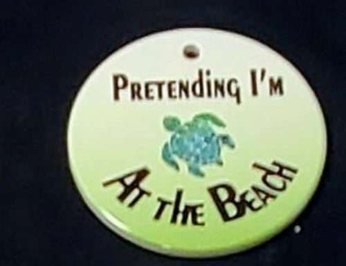 Pretending I’m At The Beach Ornament