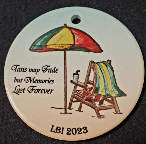 Tans May Fade Ornament