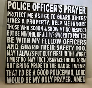 police wife prayer