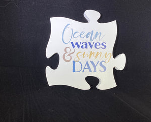 PUZZLE Ocean Waves & Sunny Days