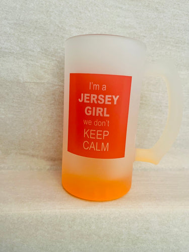 Frosted Mug I'm A Jersey Girl