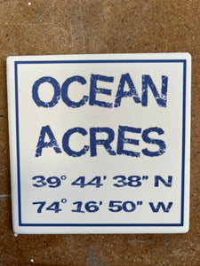 Copy of Copy of ‘Ocean Acres’ coaster