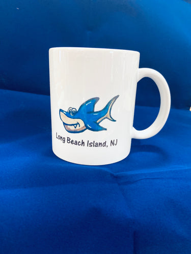 Shark Mug Long Beach Island NJ