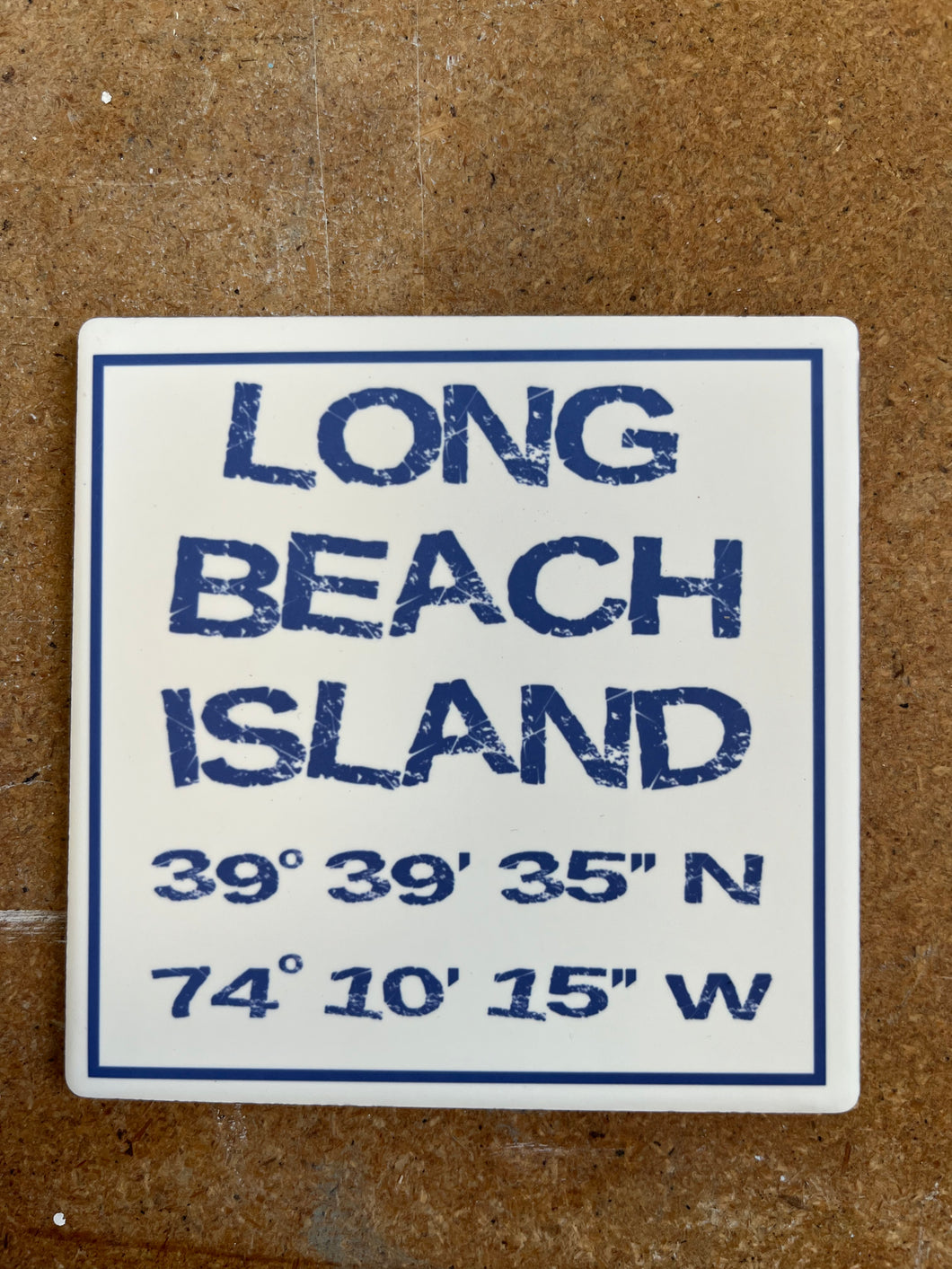‘Long Beach Island’ coaster