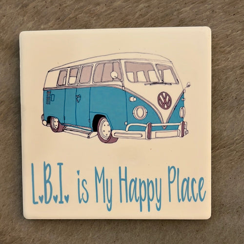 LBI Is My Happy Place coaster